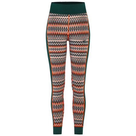 Leggings da donna Kari Traa Silja Pant verde/arancio Pine