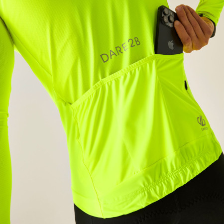 Maglia da ciclismo da uomo Dare 2b Lightning Long Sleeve Jersey