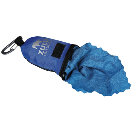 Asciugamano Zulu Hike 40 x 40 cm blu blue