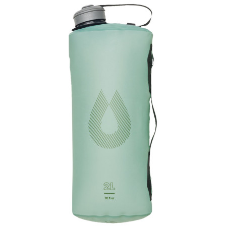 Bottiglia pieghevole Hydrapak Seeker 2L verde Sutro Green