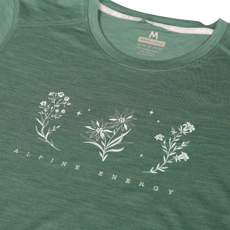 Maglietta da donna MOOA Merino Lyolite Bloom 150 Short