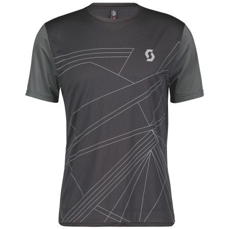 Maglia da ciclismo da uomo Scott M's Trail Flow nero/grigio black/dark grey