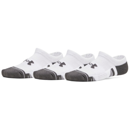 Calzini per bambini Under Armour New Y UA Perf Tech 3Pk Ns White bianco White / White / Jet Gray
