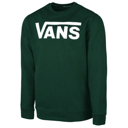 Felpa da uomo Vans MN Vans Classic Crew II verde Scarab