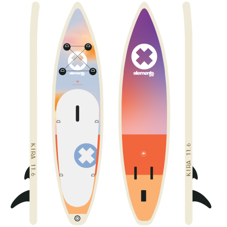 Stand up paddle Elements Gear KIRA 11.6