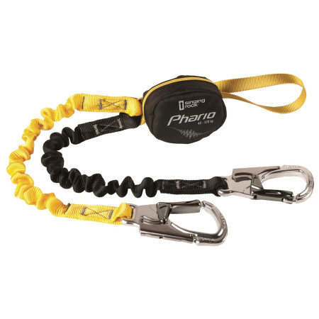 Ammortizzatore di caduta Singing Rock Phario Palm (2022) nero/giallo