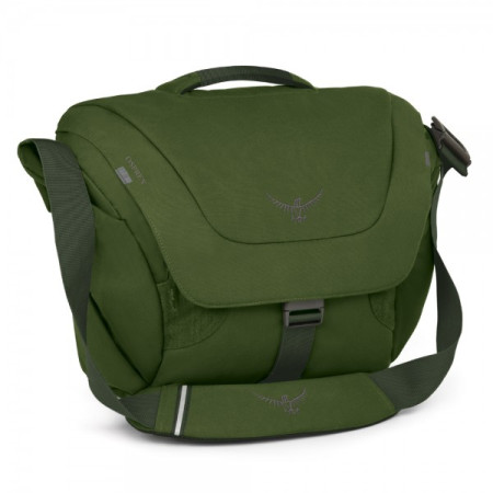 Borsa Osprey Flap Jack Courier verde PeatGreen