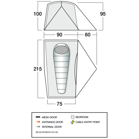 Tenda ultraleggera Force Ten Radon UL 1