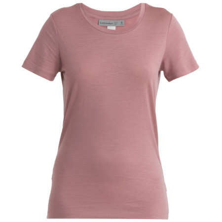 Maglietta da donna Icebreaker W Tech Lite II SS Tee rosa Crystal