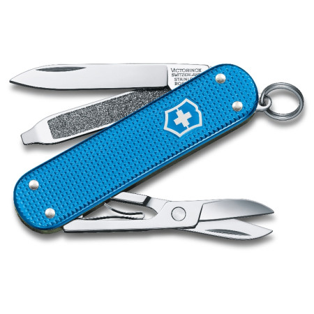 Coltello da tasca Victorinox Classic Alox LE 2020 blu Aquablue