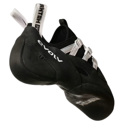 Scarpe da arrampicata Evolv Phantom Pro Lv nero/bianco WHITE / BLACK