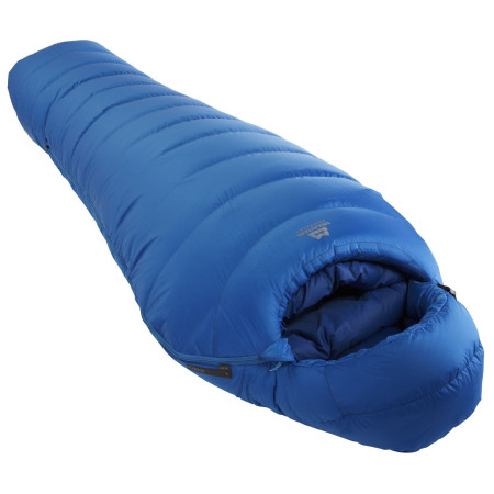 Sacco a pelo in piuma Mountain Equipment Classic 1000 XXL blu Skydiver
