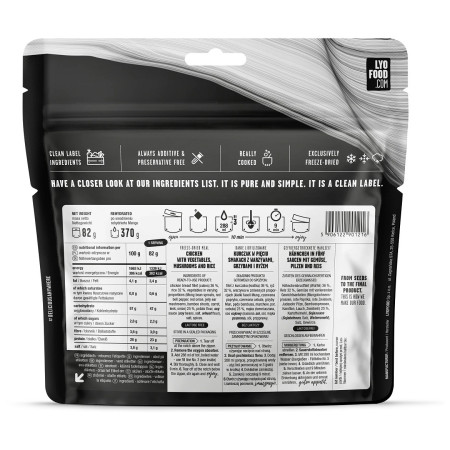 Cibo disidratato Lyo food Five-Spice Chicken 500g