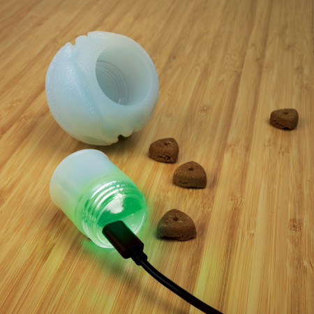 Giocattolo per cane Nite Ize Glowstreak Rechargeable Led Ball
