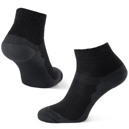 Calze Zulu Merino Lite nero/grigio black/grey