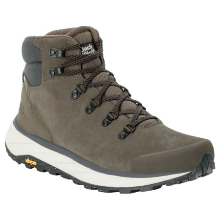 Scarpe da uomo Jack Wolfskin Terraventure Urban Mid M marrone scuro cold coffee