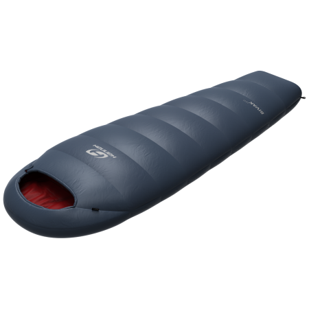 Sacco a pelo Hannah Bivak 160 blu scuro midnight navy/salsa