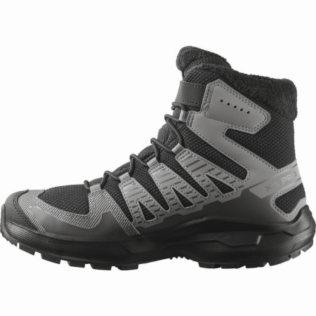 Scarpe da bambino Salomon Xa Pro Winter Wp J Black-Castlerock-Cloudburst