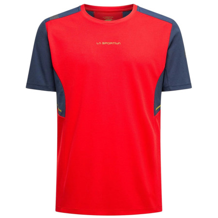 Maglietta da uomo La Sportiva Ridge T-Shirt M blu scuro Night Sky/Mountain Red