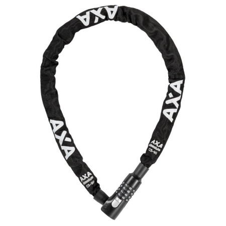 Lucchetto per bicicletta AXA Chain Absolute C5 - 90 Code nero/bianco