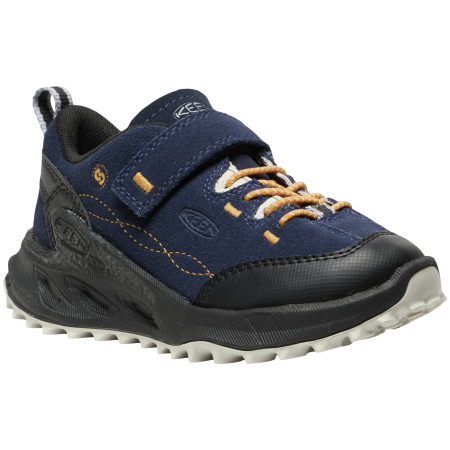Scarpe da bambino Keen Jasper Zionic Children Naval Academy blu scuro naval academy/flame orange