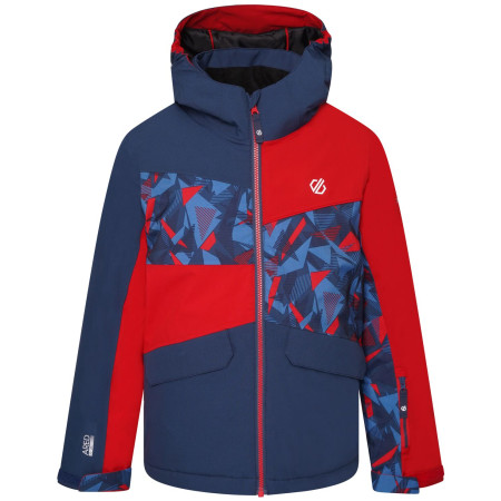Giacca invernale per bambini Dare 2b Glee II Jacket blu/rosso MnltD/DangRd