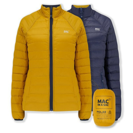 Piumino da donna MAC IN A SAC Ladies Reversible Polar Jacket (Sack) blu/giallo Navy/Mustard