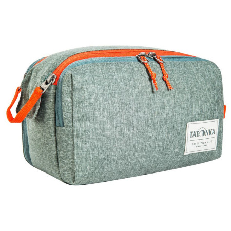 Borsa porta cosmetici Tatonka Cosmetic Double Zip Pouch verde sage green