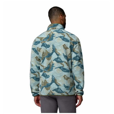 Felpa da uomo Columbia Helvetia™ II Printed Half Snap Fleece