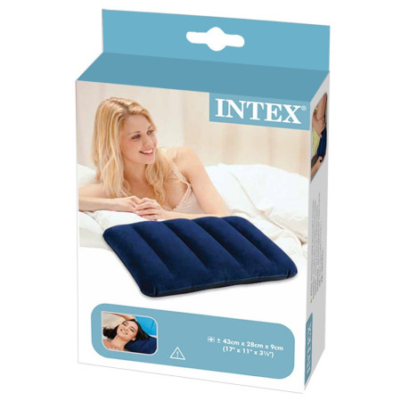 Cuscino gonfiabile Intex Downy Pillow 68672