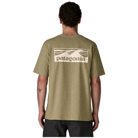 Maglietta da uomo Patagonia Men's Boardshort Logo Pocket Responsibili-Tee