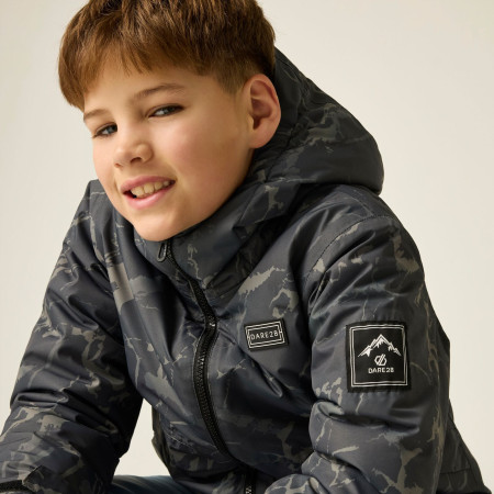 Giacca da bambino Dare 2b Wing It Jacket DrkCrckdPrnt