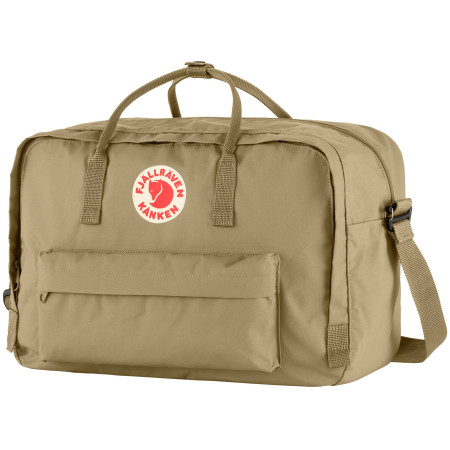 Borsa Fjällräven Kånken Weekender marrone chiaro Clay