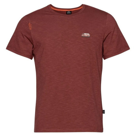 Maglietta da uomo Chillaz Innsbruck Happy Days rosso Dark Red