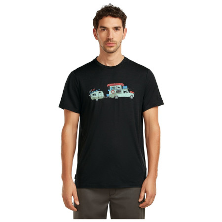 Maglietta da uomo Icebreaker Men Merino 150 Tech Lite SS Tee Transportage