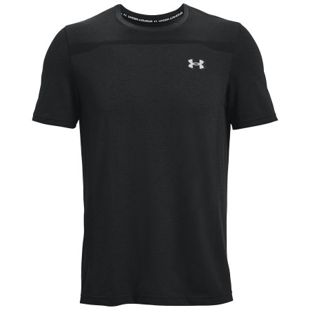 Maglietta funzionale da uomo Under Armour UA Seamless SS nero Black / / Mod Gray