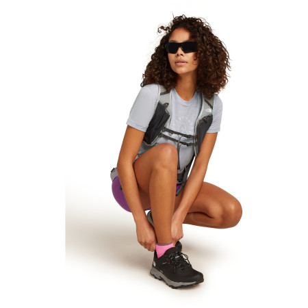 Maglietta sportiva da donna Icebreaker W Mer 150 Tech Lite SS Tee Sunrise Sumit