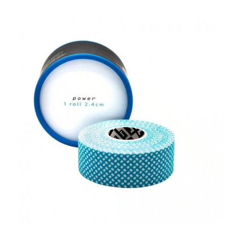 Nastro kinesiologico CRUX Power - 2,4 cm, 10 m azzurro