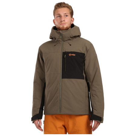 Giacca da sci da uomo Kilpi Flip-M khaki KHK