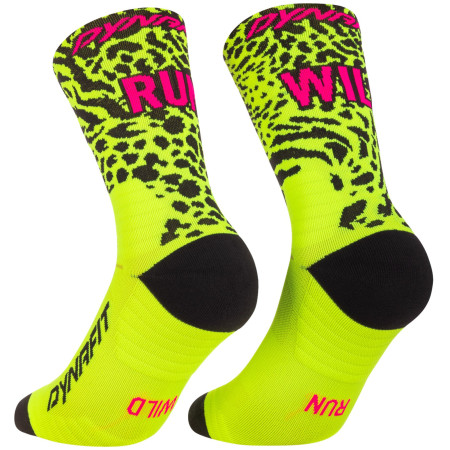 Calze Dynafit Run Wild Crew Sk giallo ultra yellow/0910