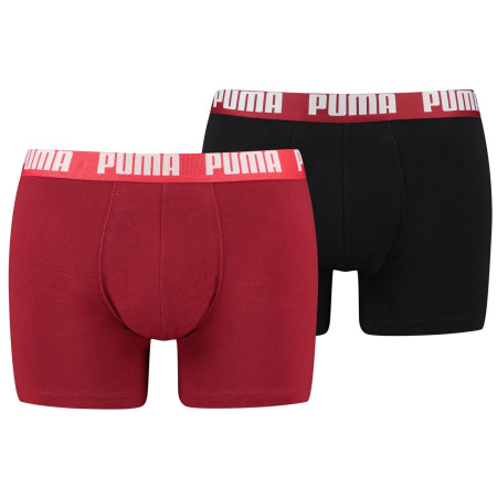 Boxer da uomo Puma Basic Boxer 2P rosso red