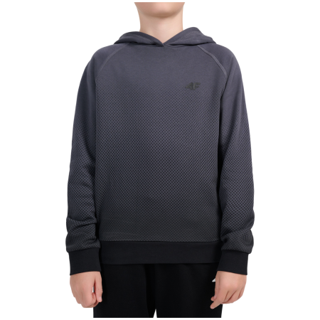 Felpa da bambino 4F Sweatshirt M2687 Multicolour 5 Allover nero Multicolour 5 Allover