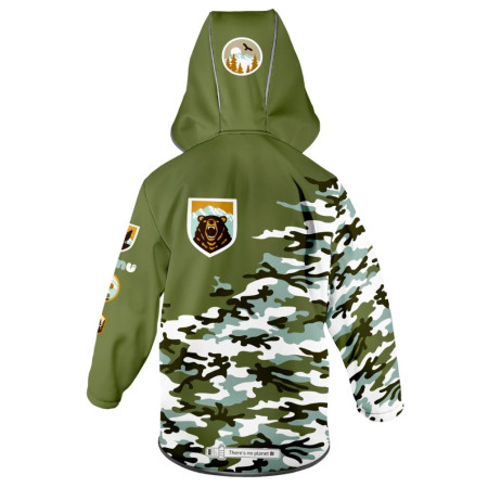 Giacca softshell per bambini WAMU Khaki