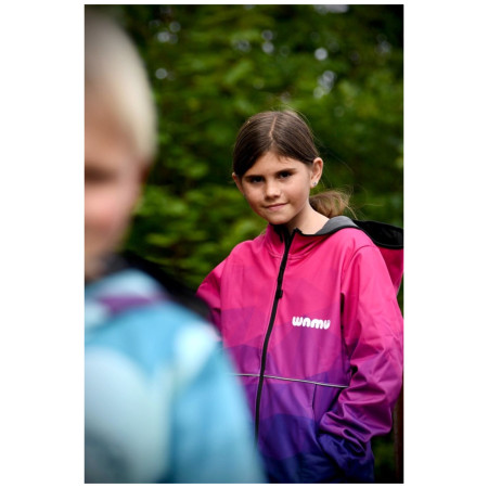Giacca softshell per bambini WAMU Mozaika purple