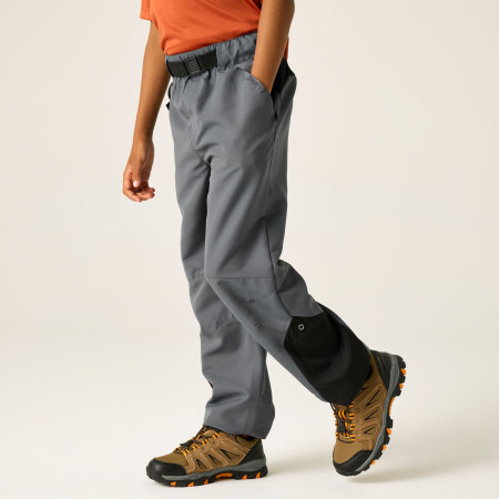 Pantaloni da bambino Regatta Sorcer Mountain Trousers VII Dark Storm