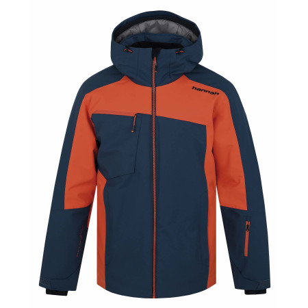 Giacca da sci da uomo Hannah Kelton blu/arancio midnight navy/koi
