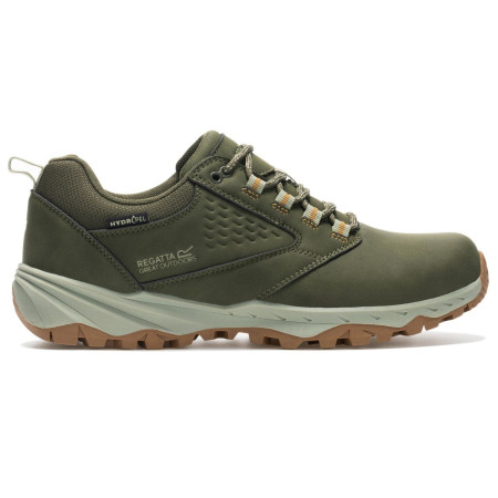 Scarpe da uomo Regatta Amble Low WP verde DkKhakWBro