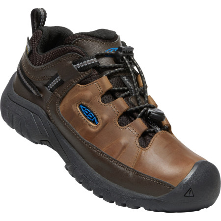 Scarpe junior Keen Targhee Low Wp Youth marrone coffee bean/bison