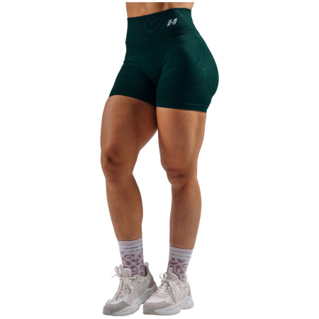 Pantaloncini da donna Nebbia Extra Push-Up Shorts Primal verde scuro DARK GREEN