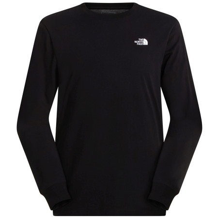 Maglietta da uomo The North Face Evolution Simple Dome Regular Long-Sleeve Tee nero TNF BLACK